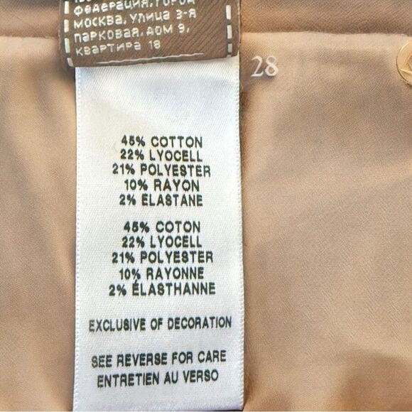 NWOT 7 FOR ALL MANKIND Ankle Gwenevere Black Jeans with Leopard Side Stripe - Picture 6 of 10